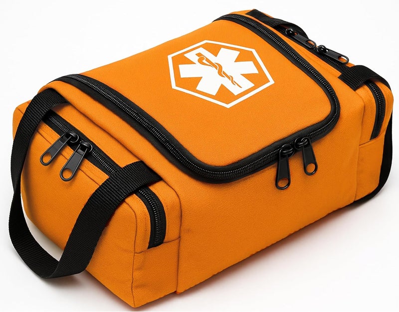 Dixie Ems Dixigear Empty First Responder II Bag 10.5" x 5" x 8" - Orange - Image 2